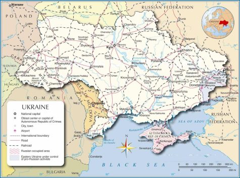 Map of Ukraine from prntr.com